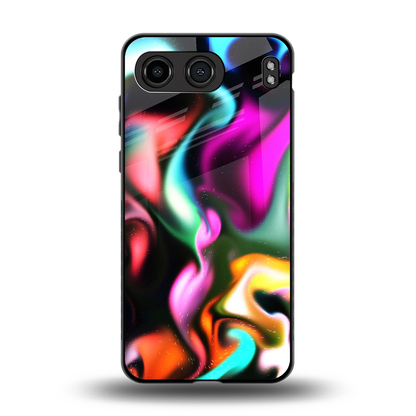 Aurora Glow back phone cover | glass case for oneplus nord 4