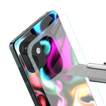 Aurora Glow stylish phone case for oneplus nord ce 3 | glossy glass and slim fit