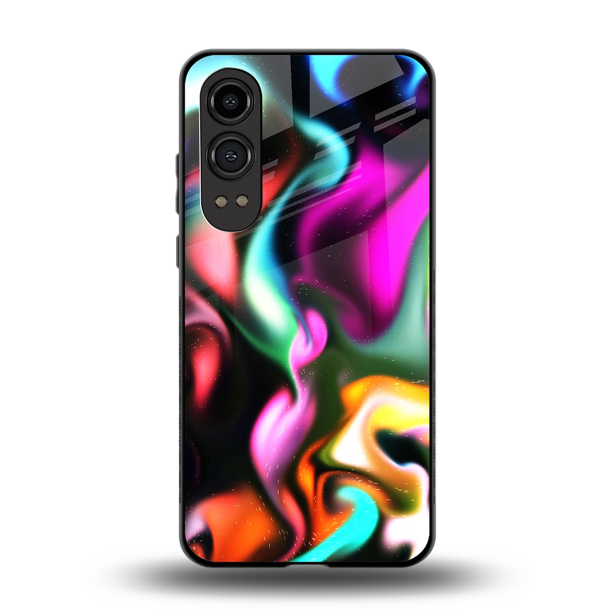 Aurora Glow back phone cover | glass case for oneplus nord ce 4 lite