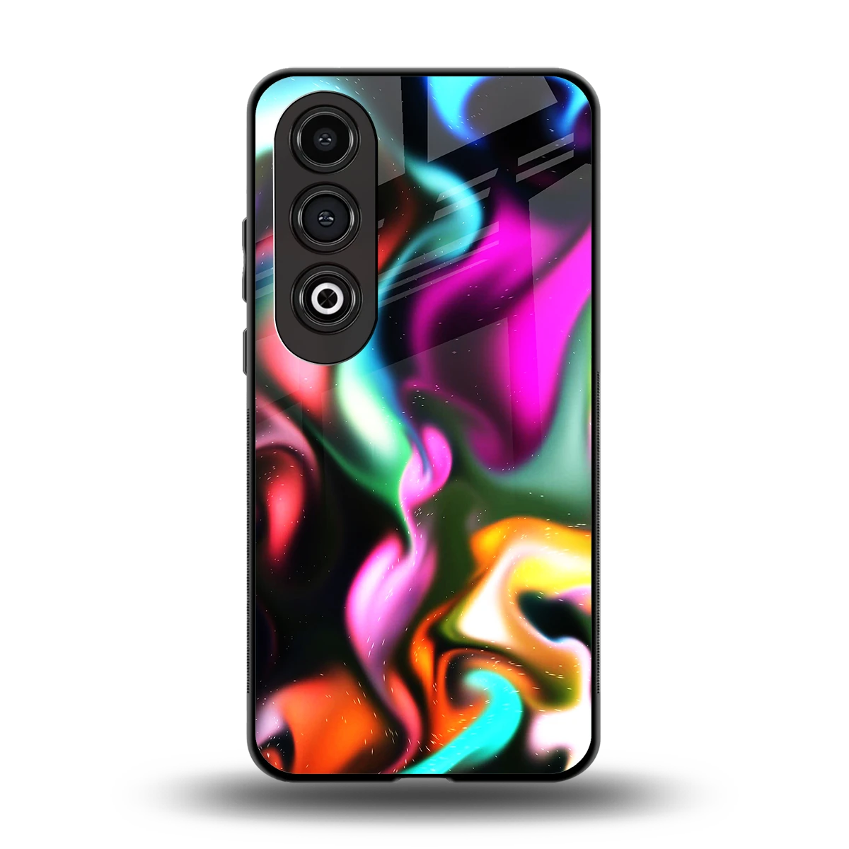 Aurora Glow back phone cover | glass case for oneplus nord ce 4