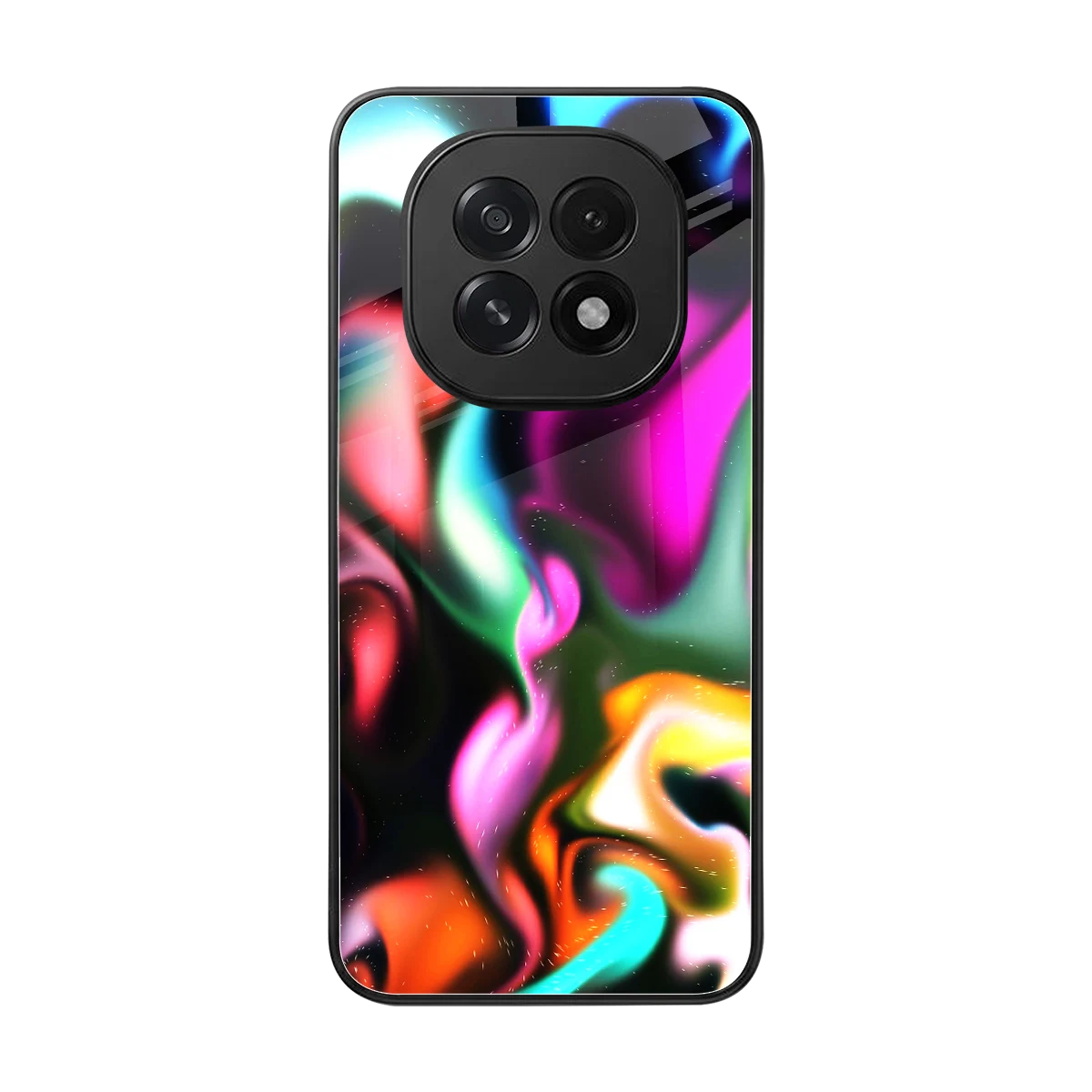 Aurora Glow back phone cover | glass case for oppo f29 5g