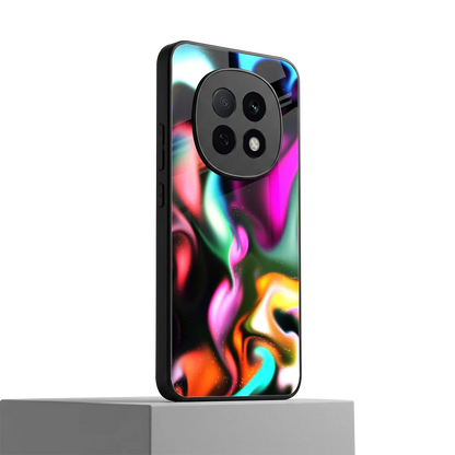 Aurora Glow oppo f29 pro 5g mobile cover | shockproof glass phone case