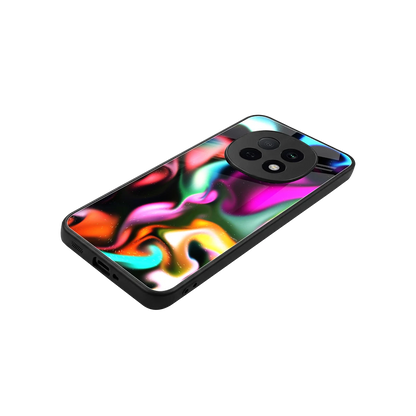 Aurora Glow stylish phone case for oppo f29 pro 5g | glossy glass and slim fit