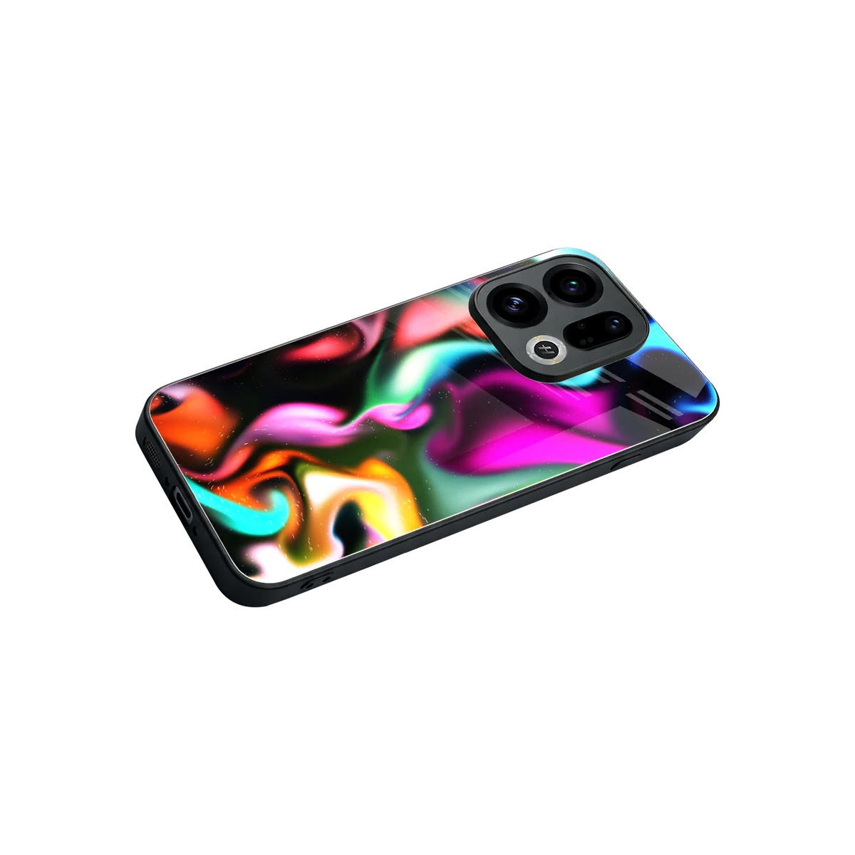 Aurora Glow stylish phone case for oppo find x9 | glossy glass and slim fit
