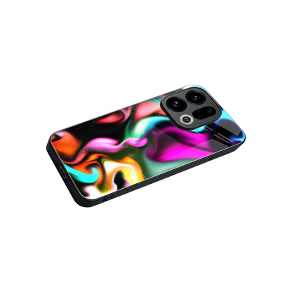 Aurora Glow stylish phone case for oppo find x9 | glossy glass and slim fit