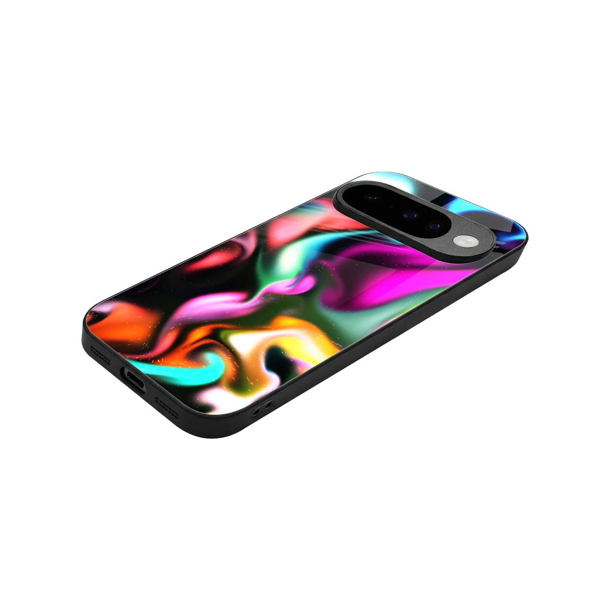 Aurora Glow stylish phone case for google pixel 10 | glossy glass and slim fit