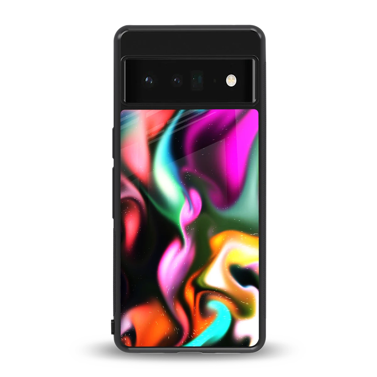 Aurora Glow back phone cover | glass case for google pixel 6 pro