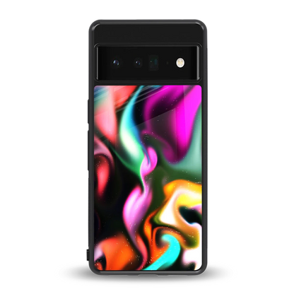 Aurora Glow back phone cover | glass case for google pixel 6 pro