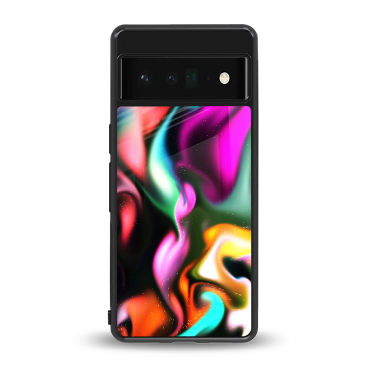 Aurora Glow back phone cover | glass case for google pixel 6 pro