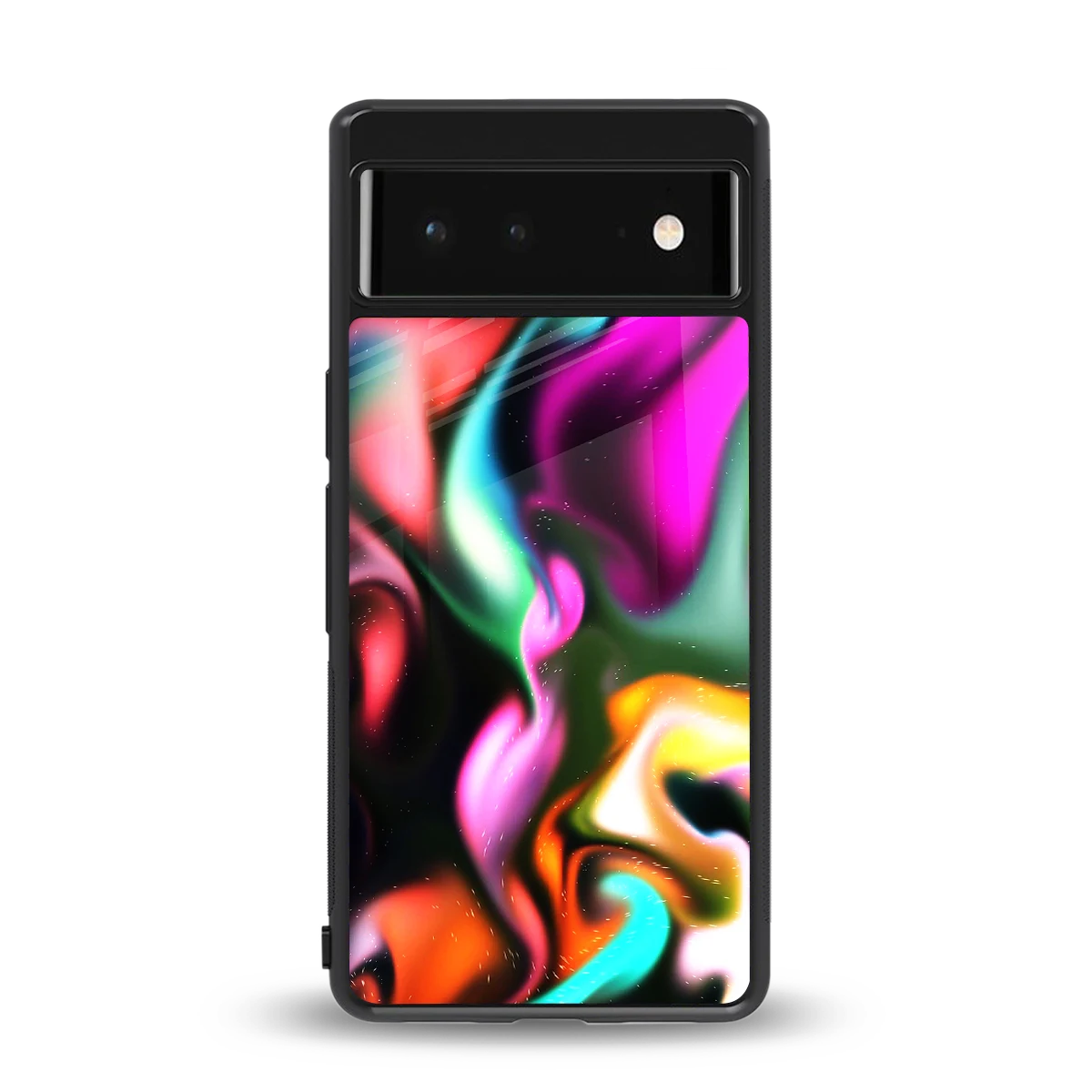 Aurora Glow back phone cover | glass case for google pixel 6