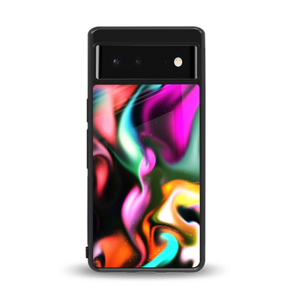 Aurora Glow back phone cover | glass case for google pixel 6