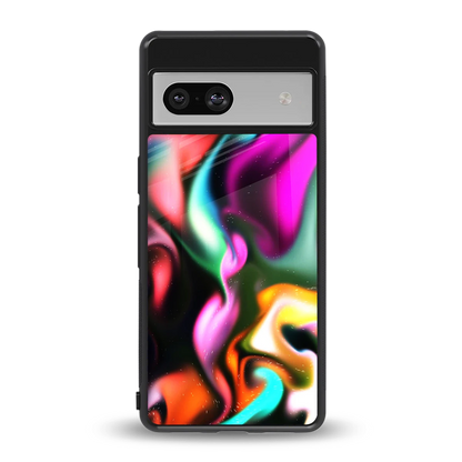 Aurora Glow back phone cover | glass case for google pixel 7a