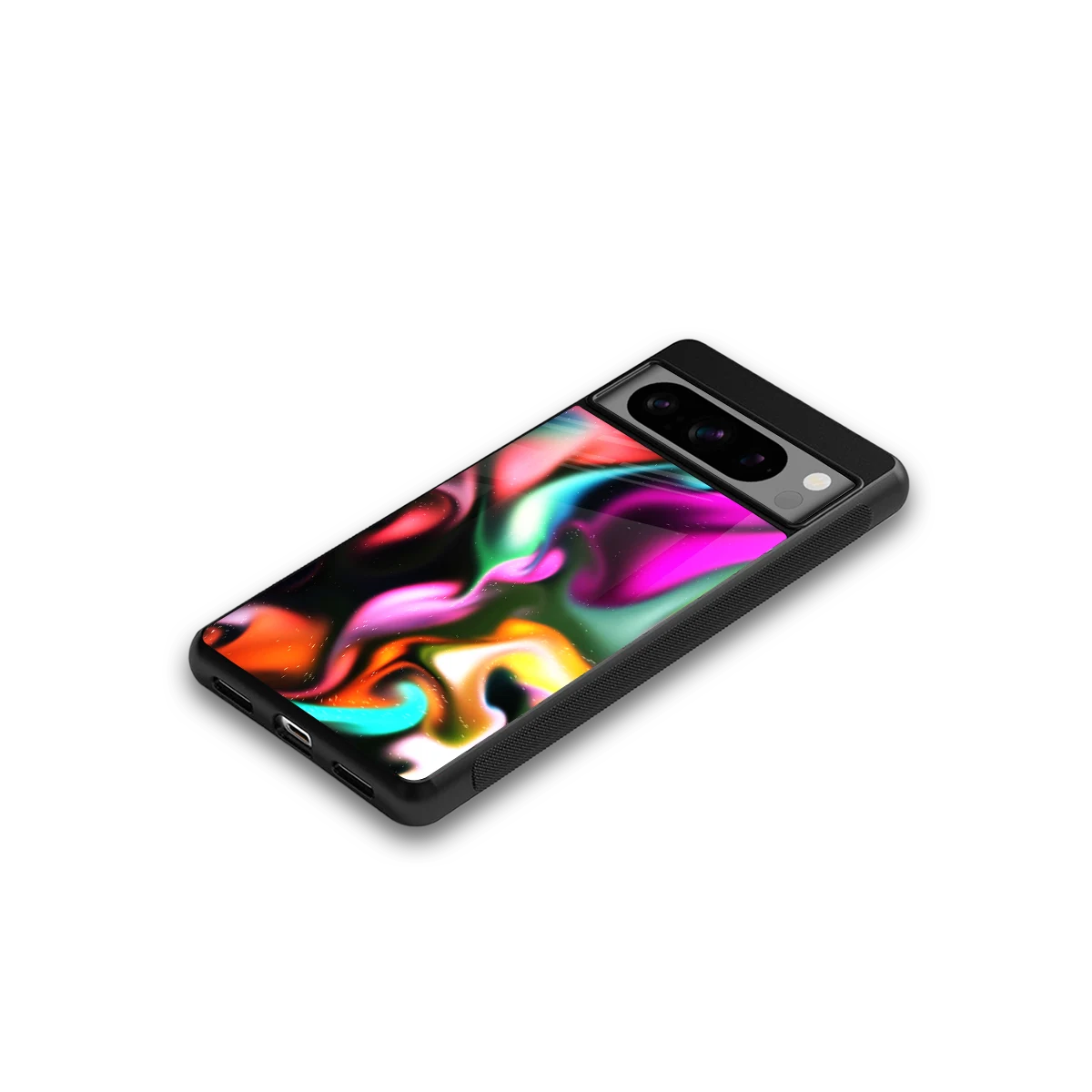 Aurora Glow google pixel 8 pro mobile cover | shockproof glass phone case