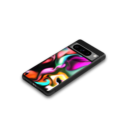 Aurora Glow google pixel 8 pro mobile cover | shockproof glass phone case