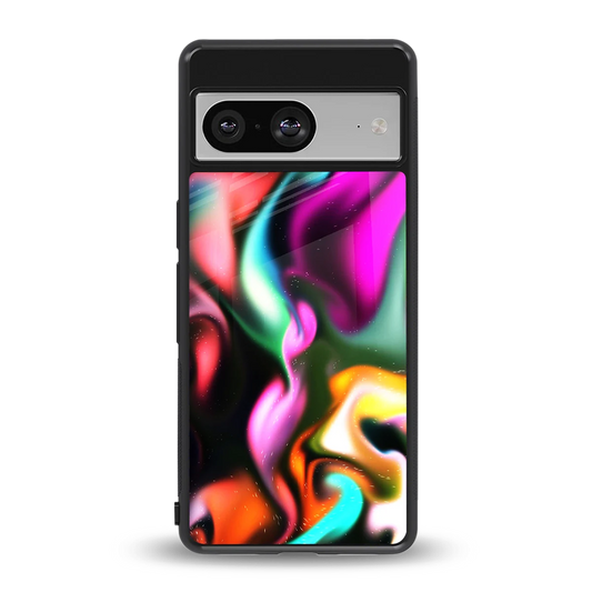 Aurora Glow back phone cover | glass case for google pixel 8