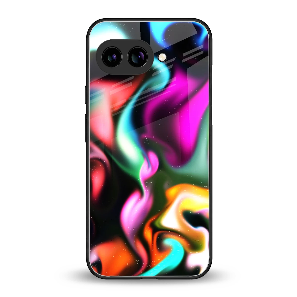 Aurora Glow back phone cover | glass case for google pixel 10a