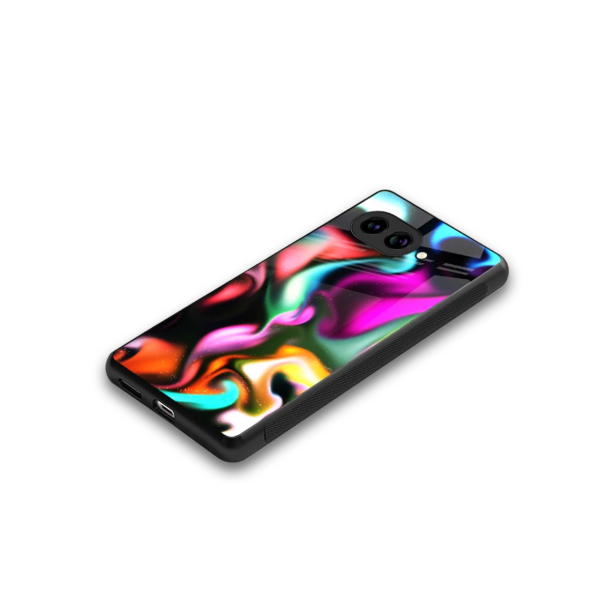 Aurora Glow stylish phone case for google pixel 10a | glossy glass and slim fit