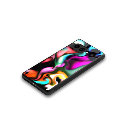 Aurora Glow stylish phone case for google pixel 10a | glossy glass and slim fit