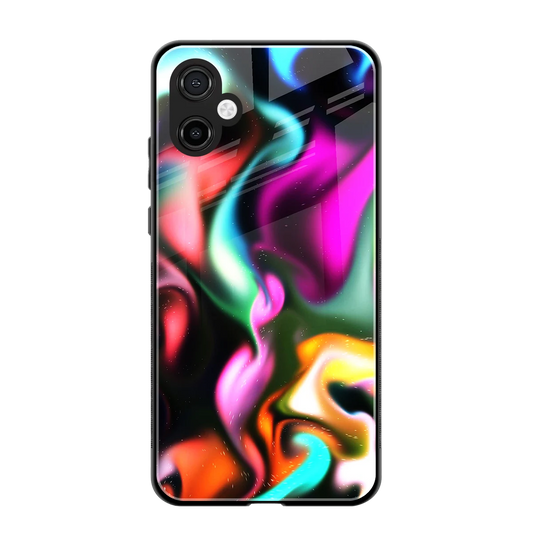 Aurora Glow back phone cover | glass case for samsung galaxy a06 5g
