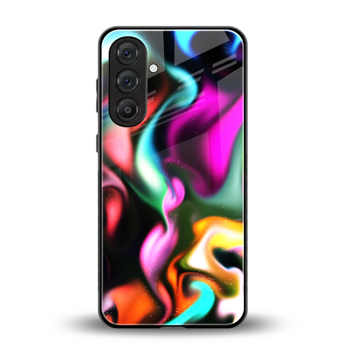 Aurora Glow back phone cover | glass case for samsung galaxy m35 5g