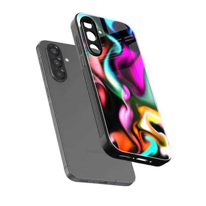 Aurora Glow sleek samsung galaxy a36 5g cover with tempered glass back and TPU edges