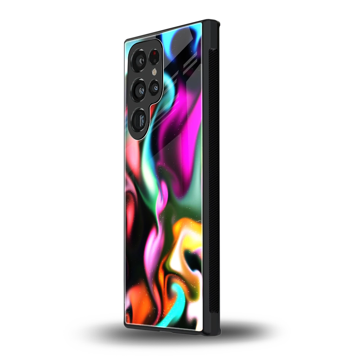 Aurora Glow samsung galaxy s23 ultra mobile cover | shockproof glass phone case