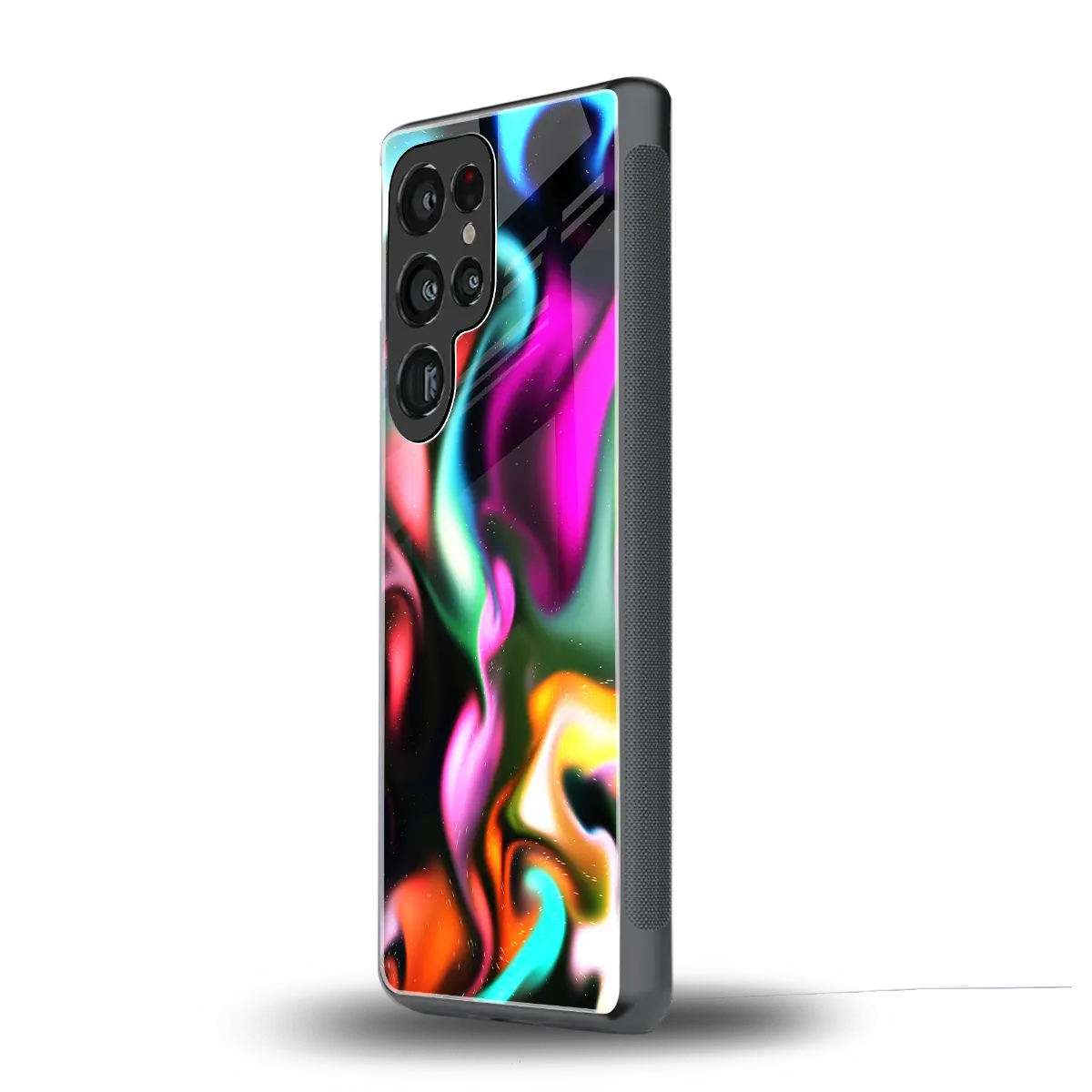 Aurora Glow samsung galaxy s25 ultra mobile cover | shockproof glass phone case