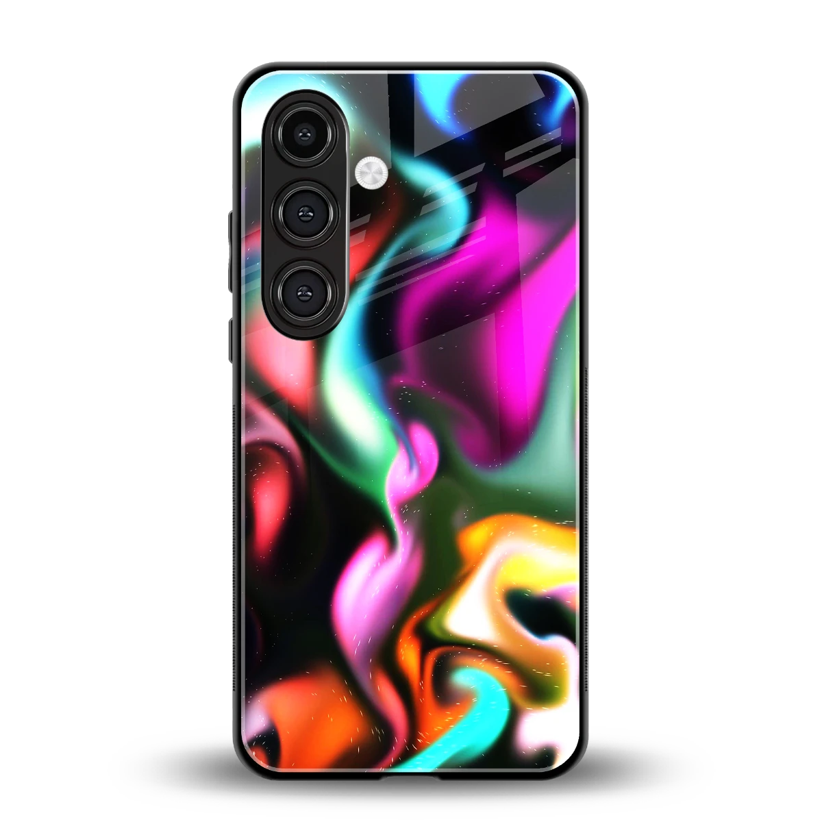 Aurora Glow back phone cover | glass case for samsung galaxy s23 fe