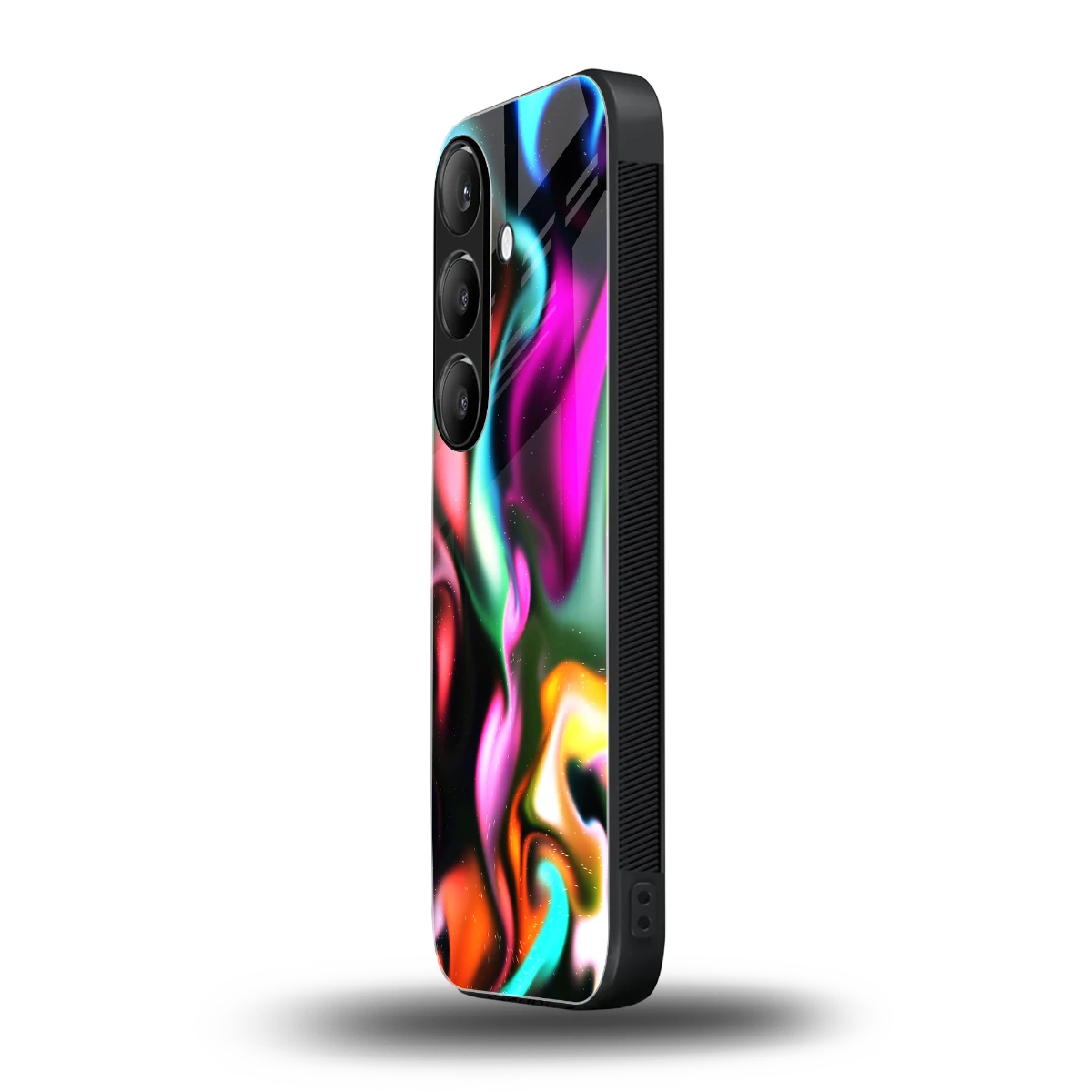 Aurora Glow samsung galaxy s24 mobile cover | shockproof glass phone case