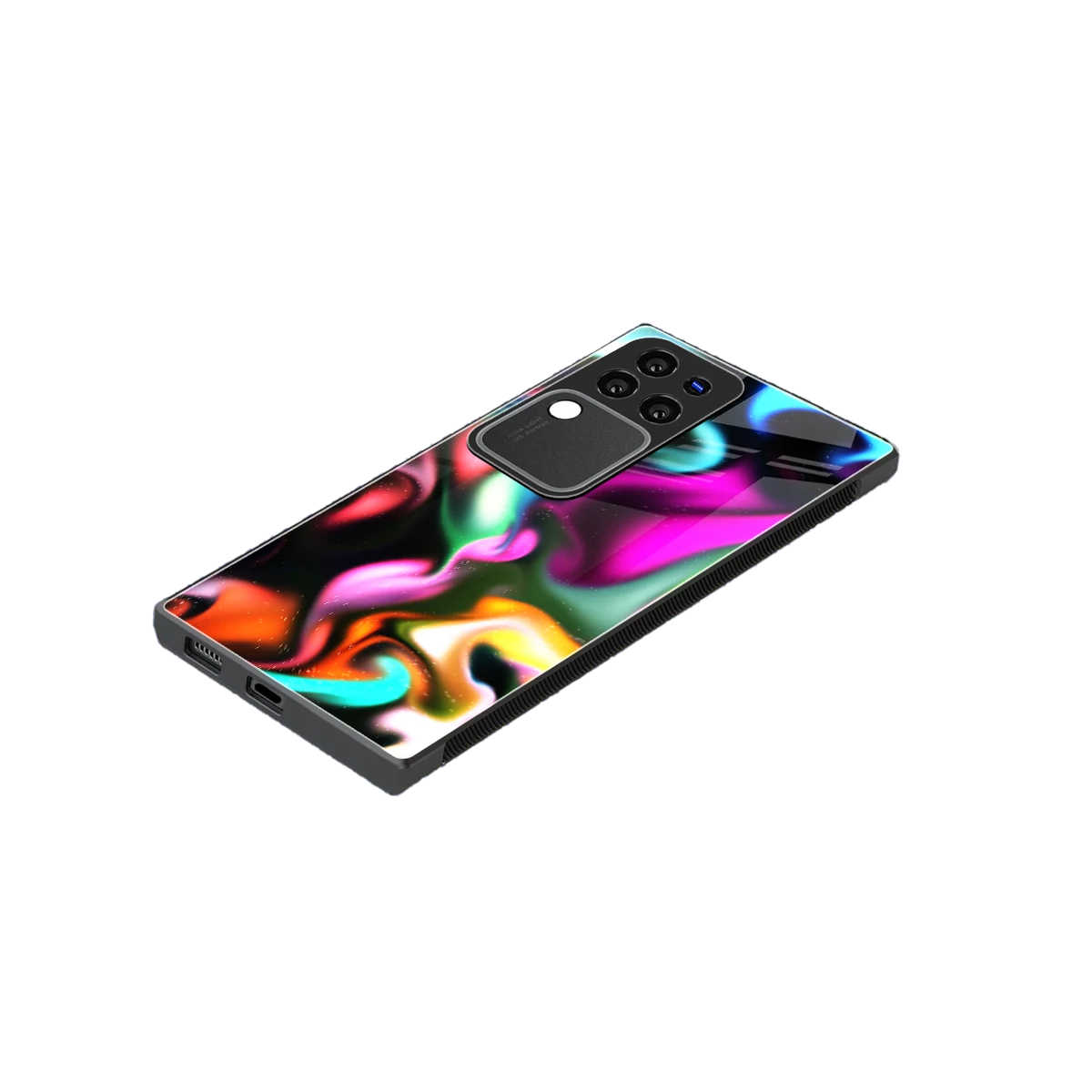 Aurora Glow stylish phone case forvivo v30 pro | glossy glass and slim fit