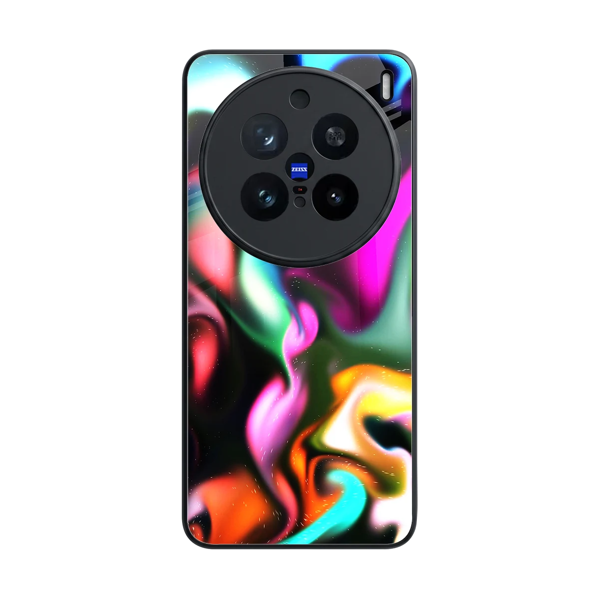 Aurora Glow back phone cover | glass case for vivo x200 pro