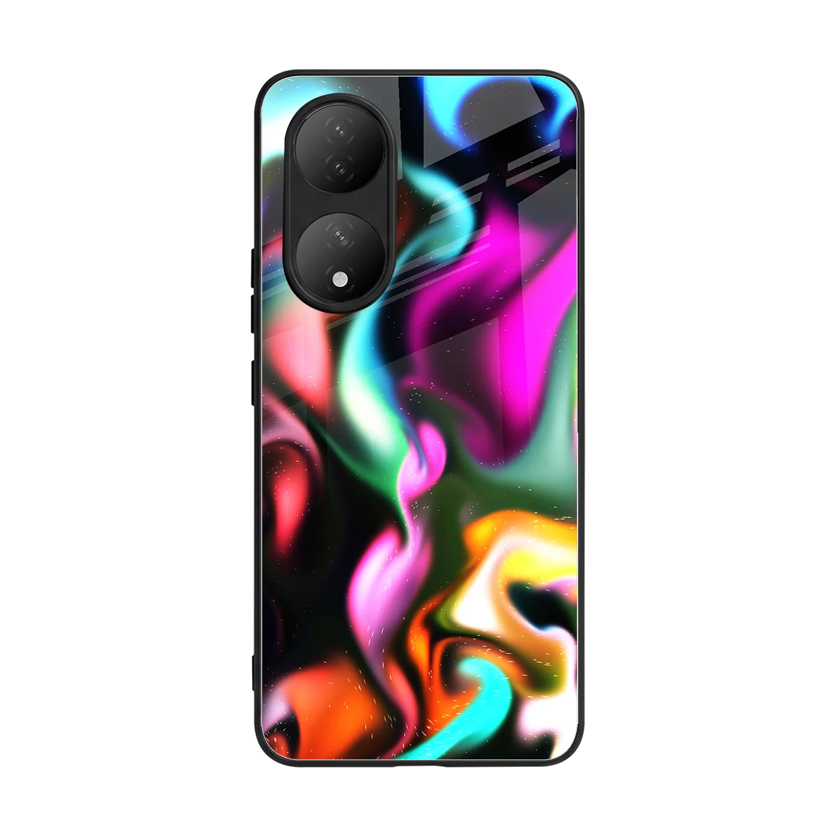 Aurora Glow back phone cover | glass case for Vivo-y100
