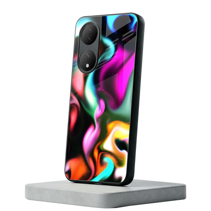 Aurora Glow Vivo-y100 mobile cover | shockproof glass phone case