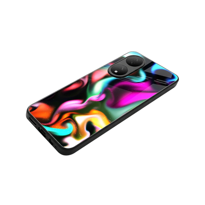 Aurora Glow stylish phone case for Vivo-y100 | glossy glass and slim fit