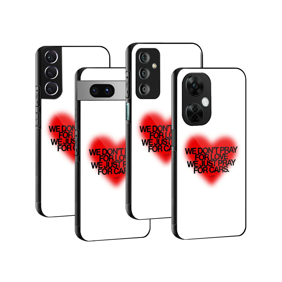 Stylish Glass Back Case for All Smartphones iPhone, Samsung, OnePlus, Pixel, Redmi, Oppo, Vivo, Motorola
