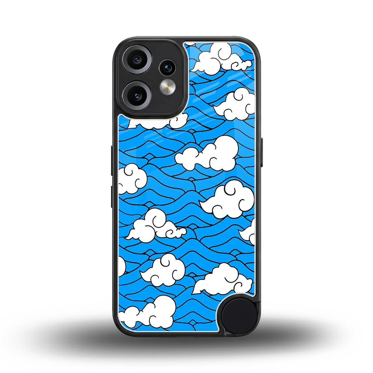 Azure Dreams back phone cover | glass case for cmf nothing phone 2 pro