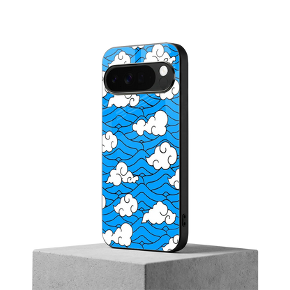 Azure Dreams google pixel 10 pro xl mobile cover | shockproof glass phone case
