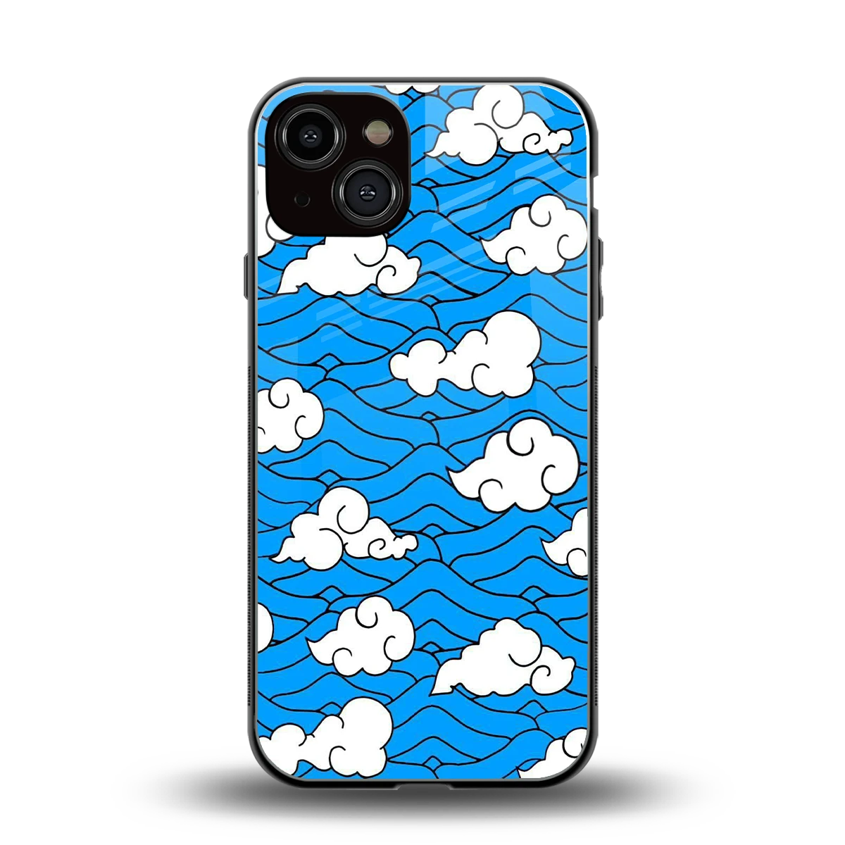 Azure Dreams back phone cover | glass case for iphone 14