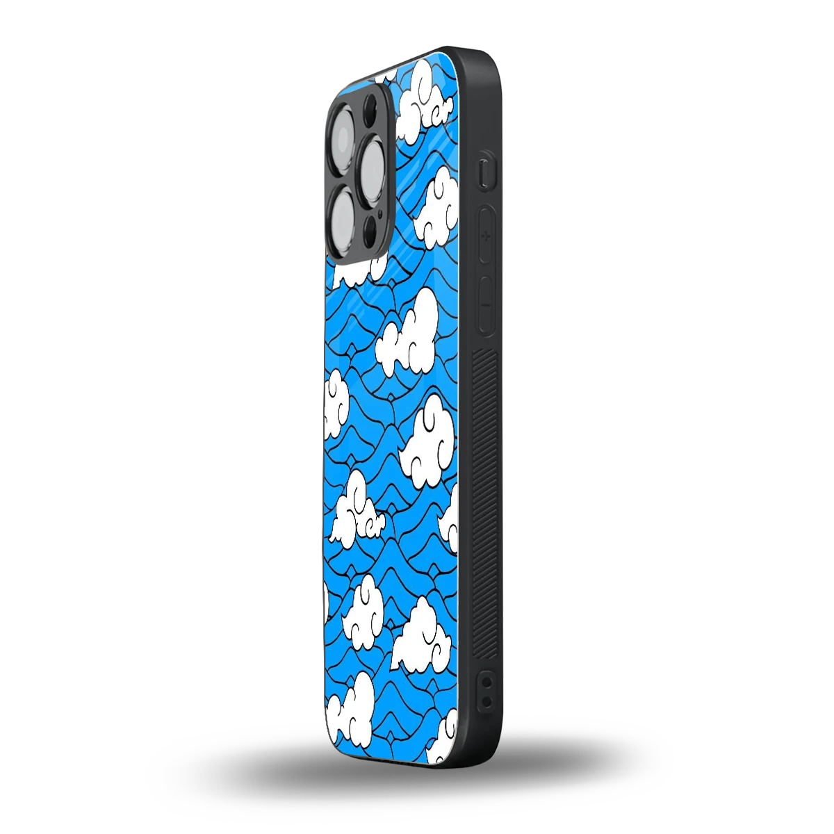 Azure Dreams iphone 15 pro max mobile cover | shockproof glass phone case