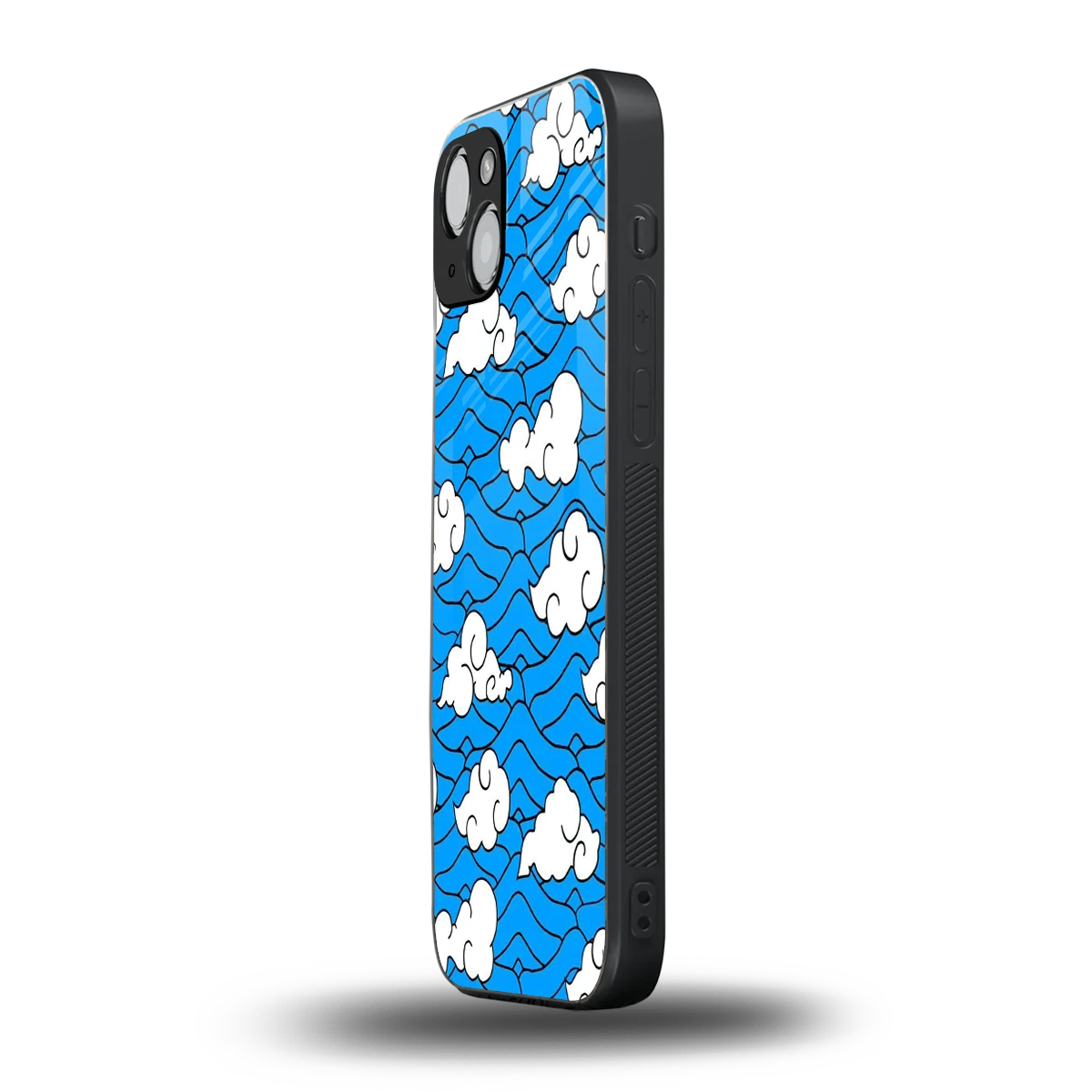 Azure Dreams iphone 15 mobile cover | shockproof glass phone case