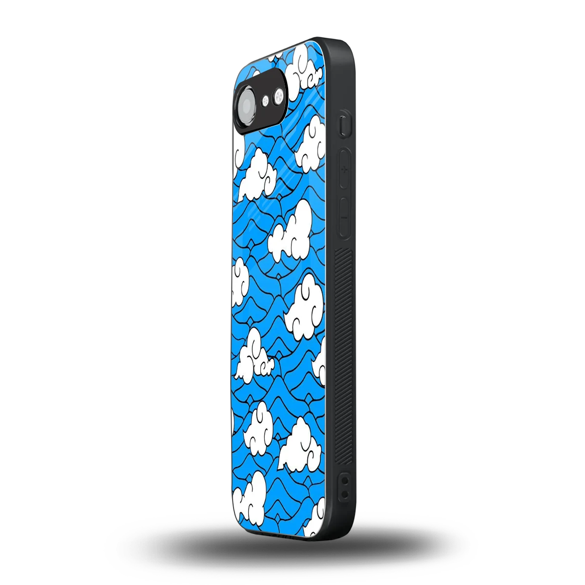 Azure Dreams iphone 16e mobile cover | shockproof glass phone case