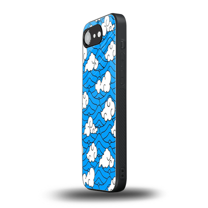 Azure Dreams iphone 17e mobile cover | shockproof glass phone case
