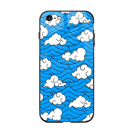 Azure Dreams back phone cover | glass case for iphone 6