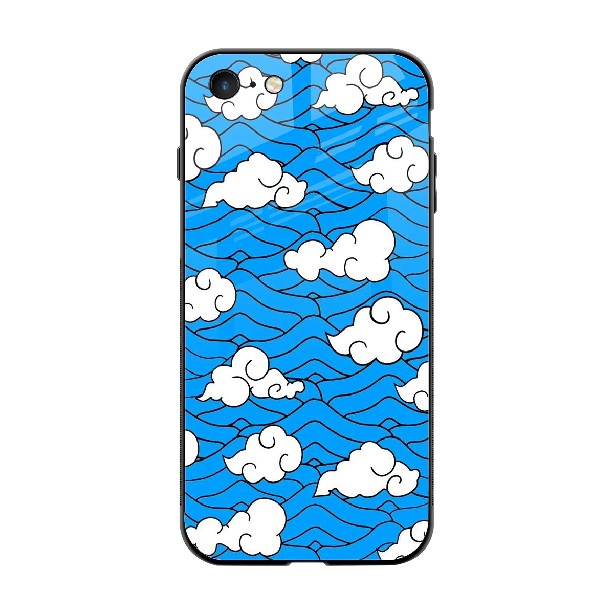 Azure Dreams back phone cover | glass case for iphone 7