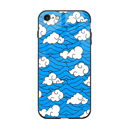 Azure Dreams back phone cover | glass case for iphone 7