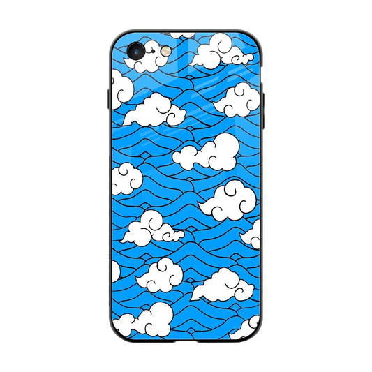 Azure Dreams back phone cover | glass case for iphone 7