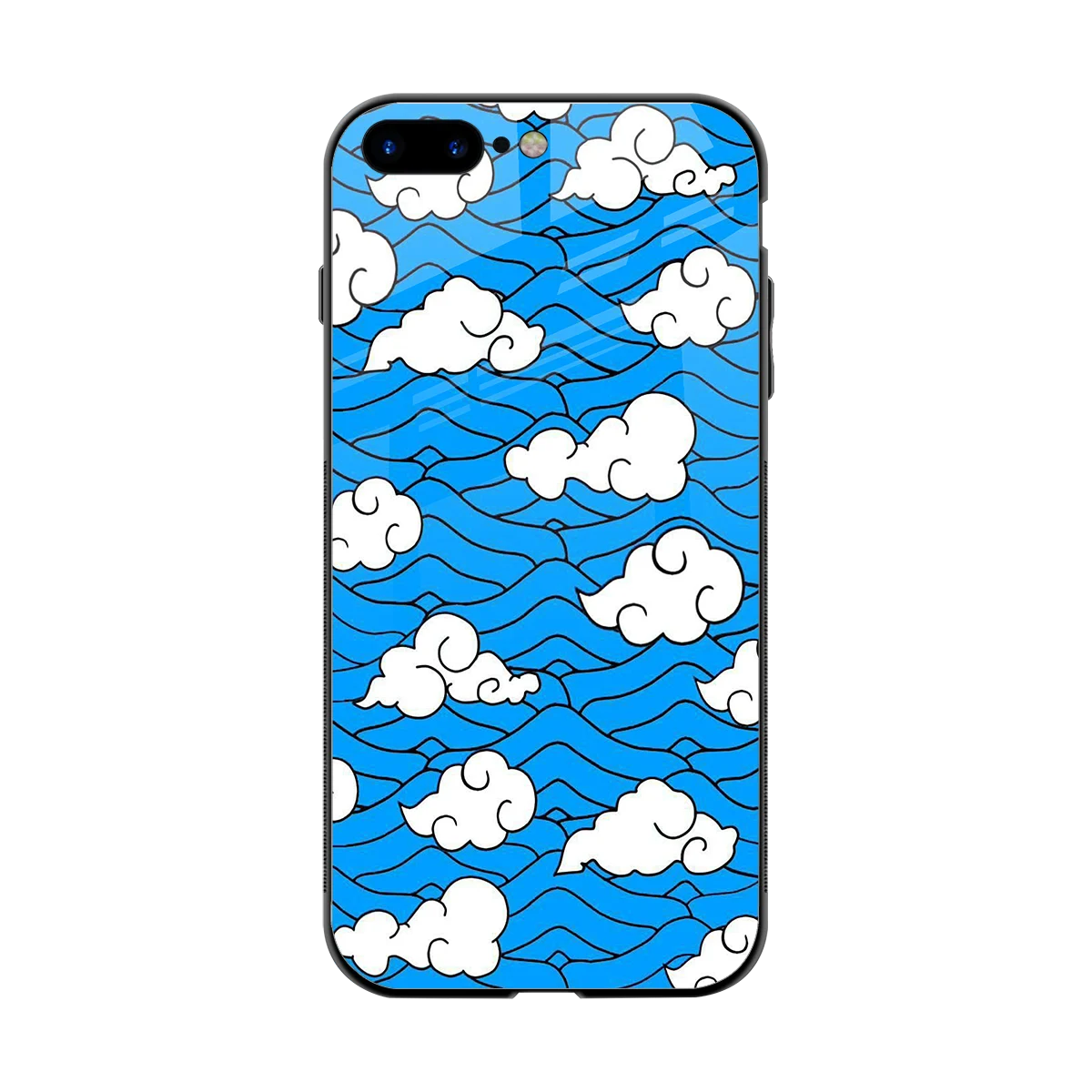 Azure Dreams back phone cover | glass case for iphone 8 plus