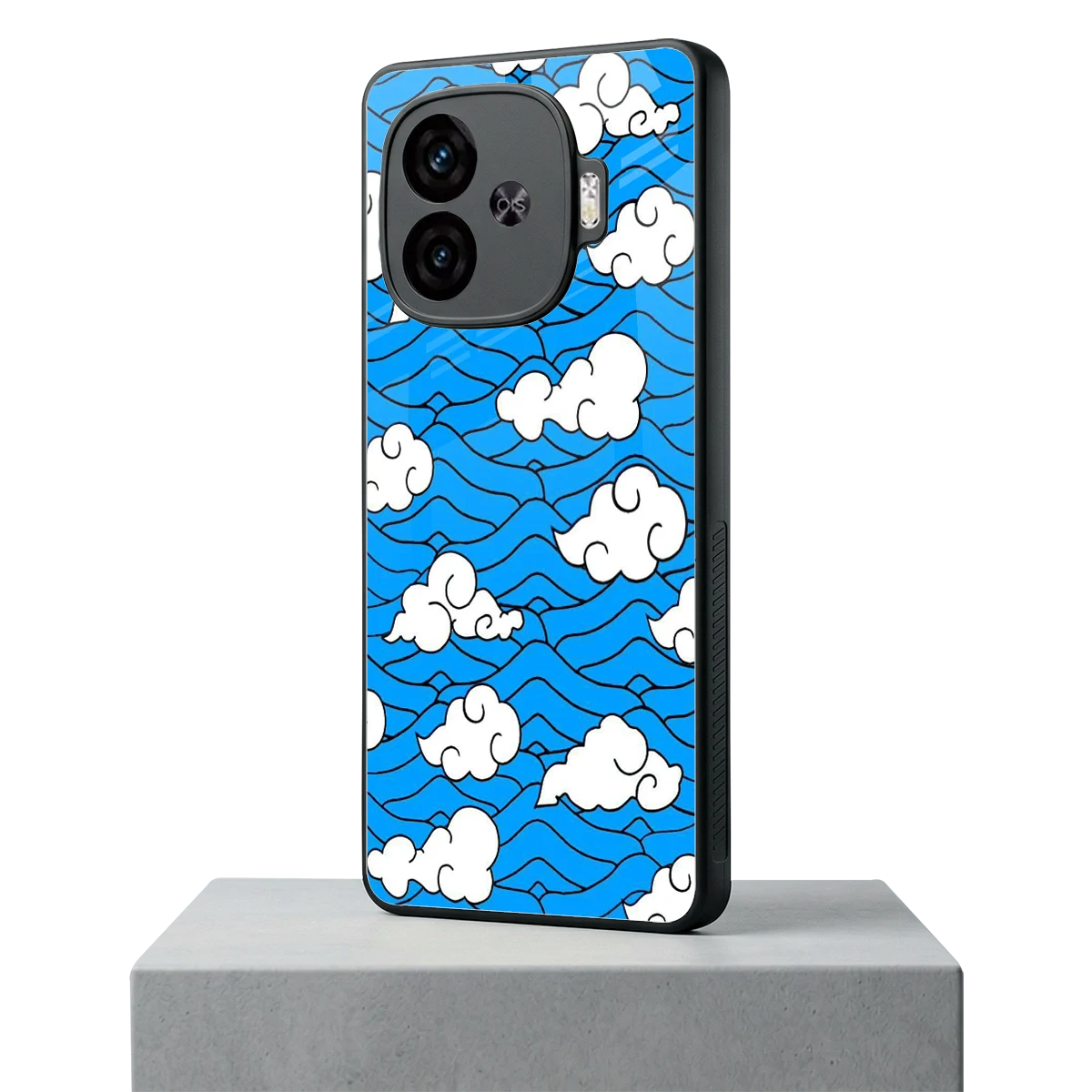 Azure Dreams iqoo neo 10r 5g mobile cover | shockproof glass phone case