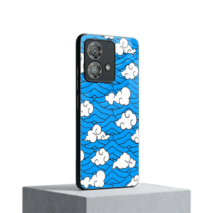 Azure Dreams motorola edge 40 neo 5g mobile cover | shockproof glass phone case