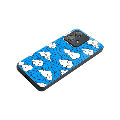 Azure Dreams stylish phone case for motorola edge 40 neo 5g | glossy glass and slim fit